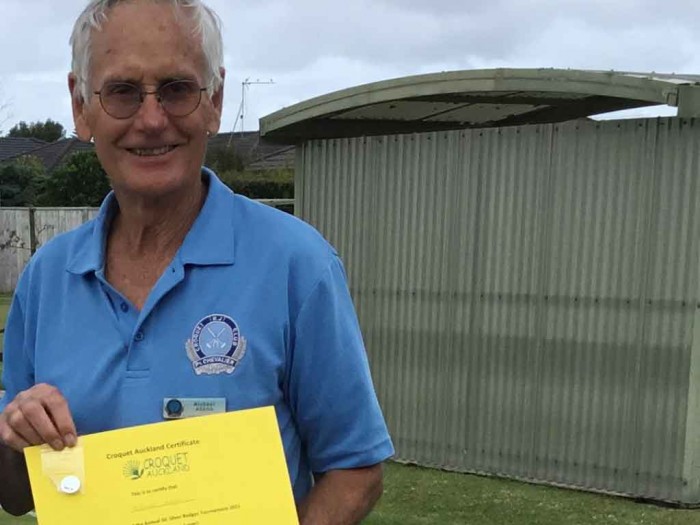 Golf Croquet Silver Badge 2021